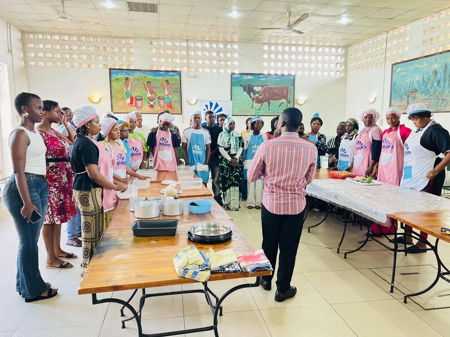 Improved cooking class in session
