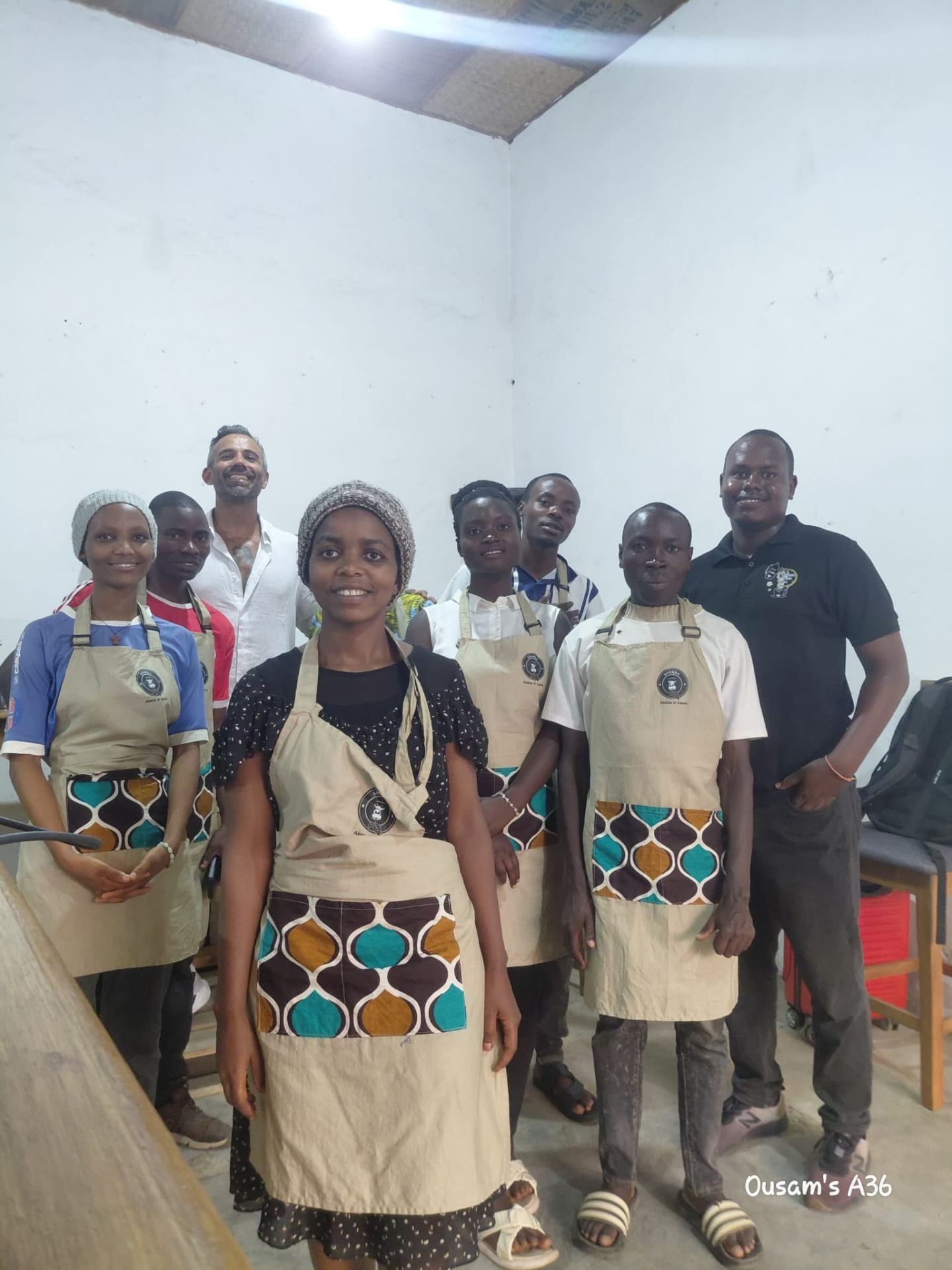 Akeza Ki Kawa trainees in the Shamba Workspace classroom